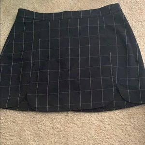 Brandy Melville black squared skirt